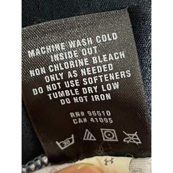 Under Armour Combine Training Mens Medium Full-Zip Jacket Grey/Orange - Picture 15 of 16